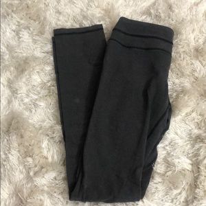 Grey lululemon size 4 tall leggings